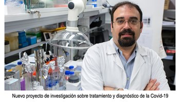 Concedido nuevo proyecto de investigación sobre tratamiento y diagnóstico de la Covid-19