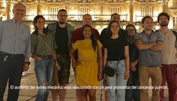 El aumento del estrés mecánico está relacionado con un peor pronóstico del cáncer de pulmón