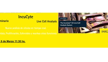 Nuevo análisis de células en tiempo real. Apoptosis, Proliferación, Esferoides y muchas otras funciones