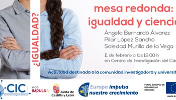 mesa redonda: igualdad y ciencia