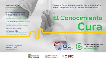 El Centro de Investigación del Cáncer y la AECC pone en marcha el Conocimiento Cura