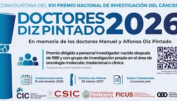 Bases del XVI Premio Nacional de Investigación en Cáncer Doctores Diz Pintado